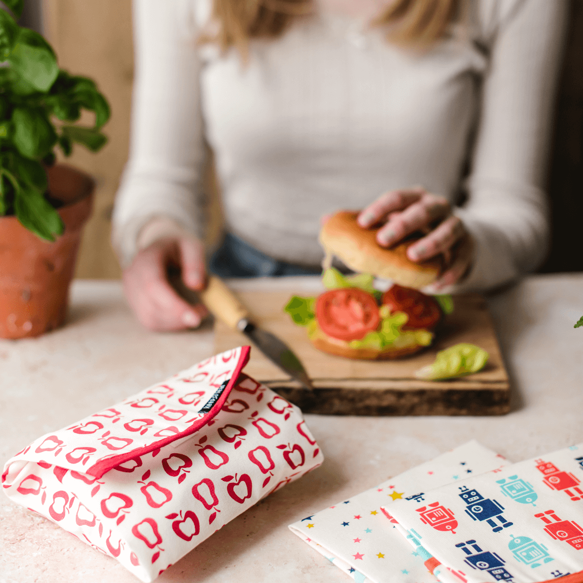 Keep Leaf Sandwich/Food Wrap - New Fruit - Life Before Plastik